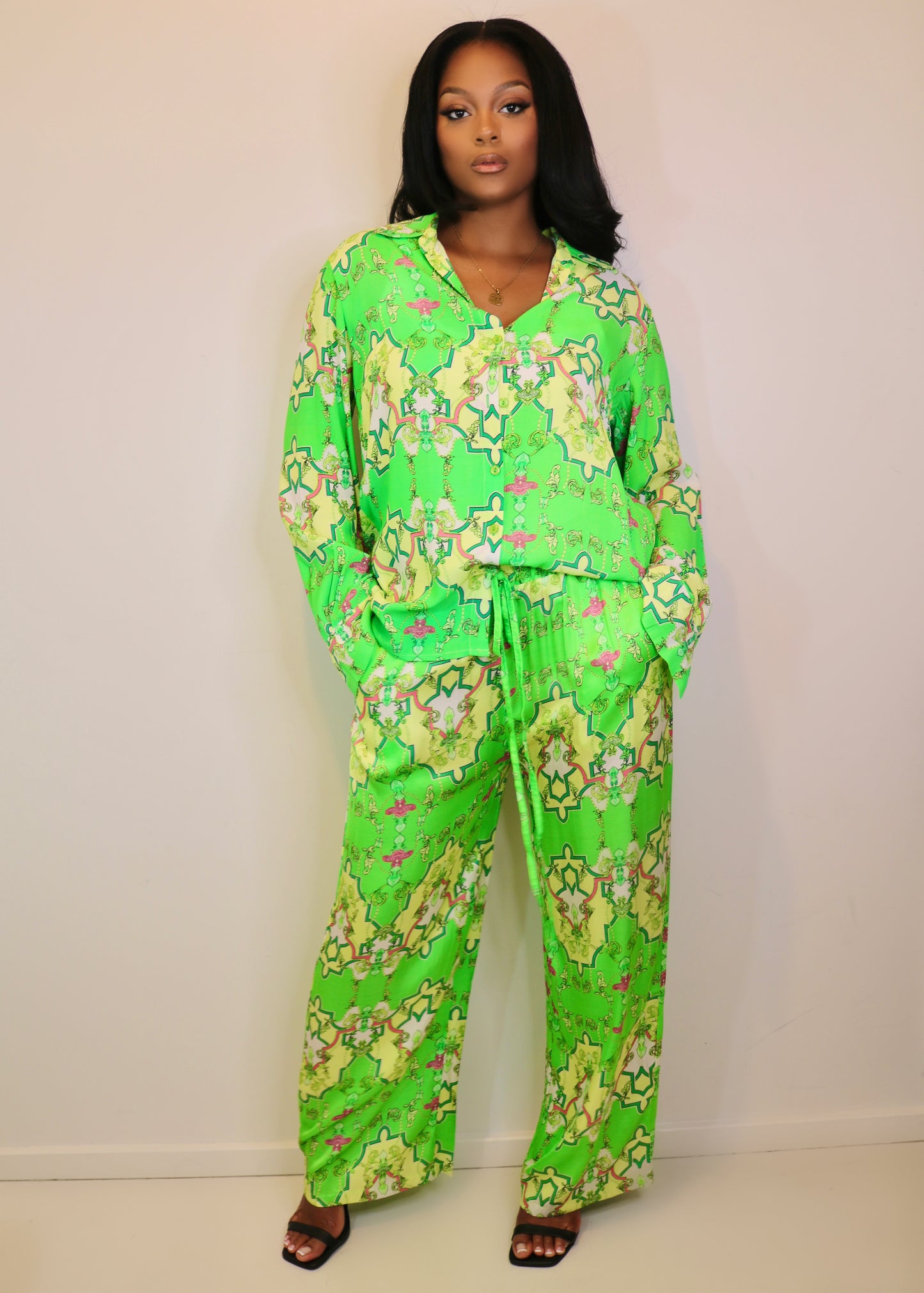 Green Astrid Blouse