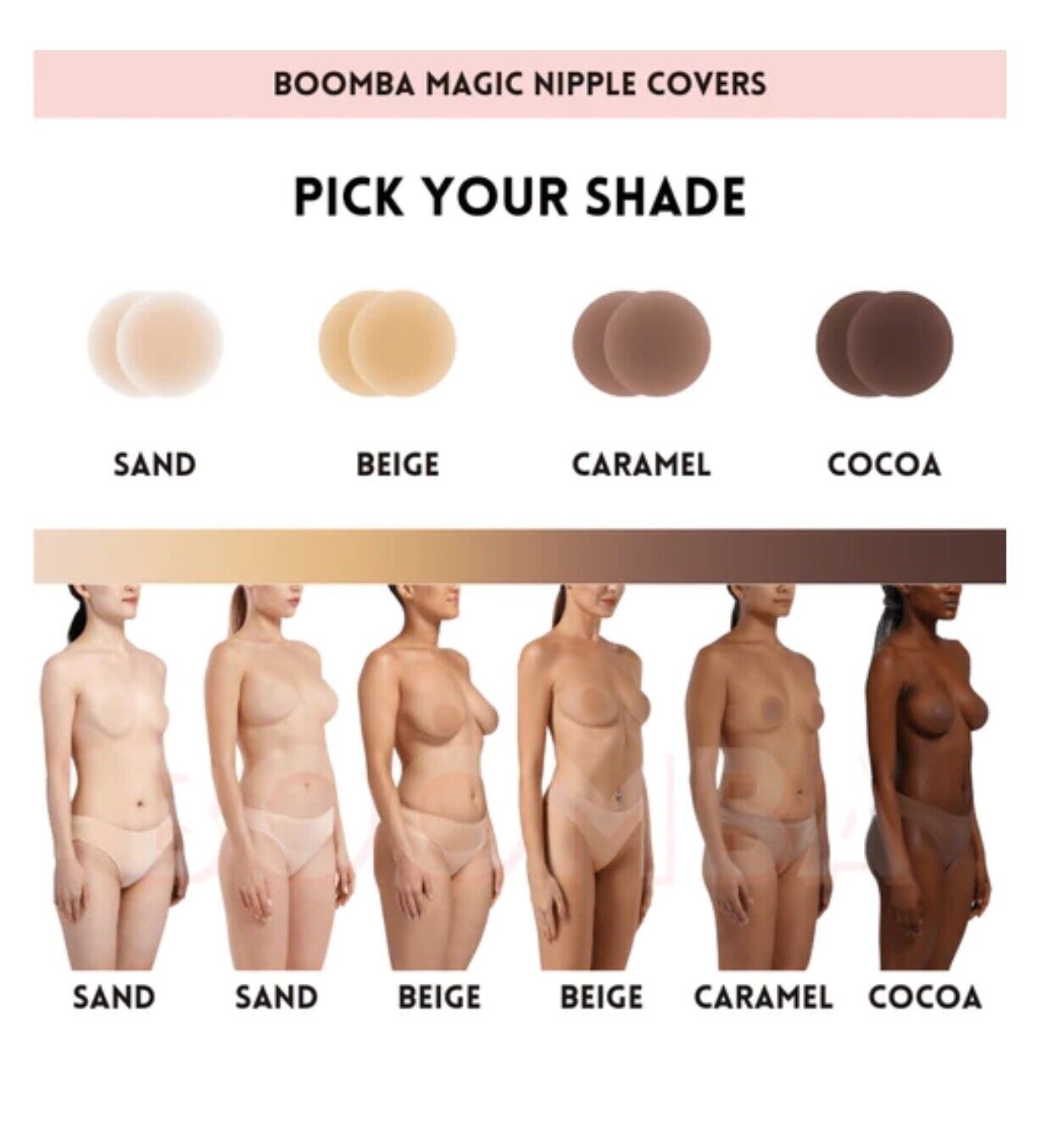 Cocoa Magic Nipple Covers
