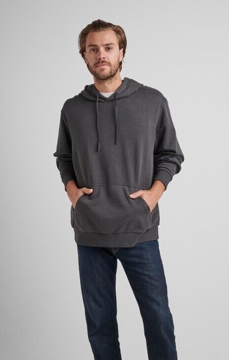 Men's Hooded Sweatshirt Charcoal Medium