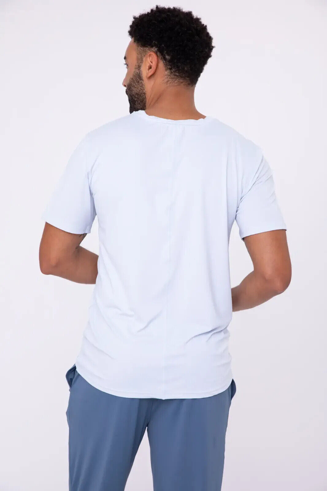 White Cool-Touch Short Sleeve Crewneck Tee