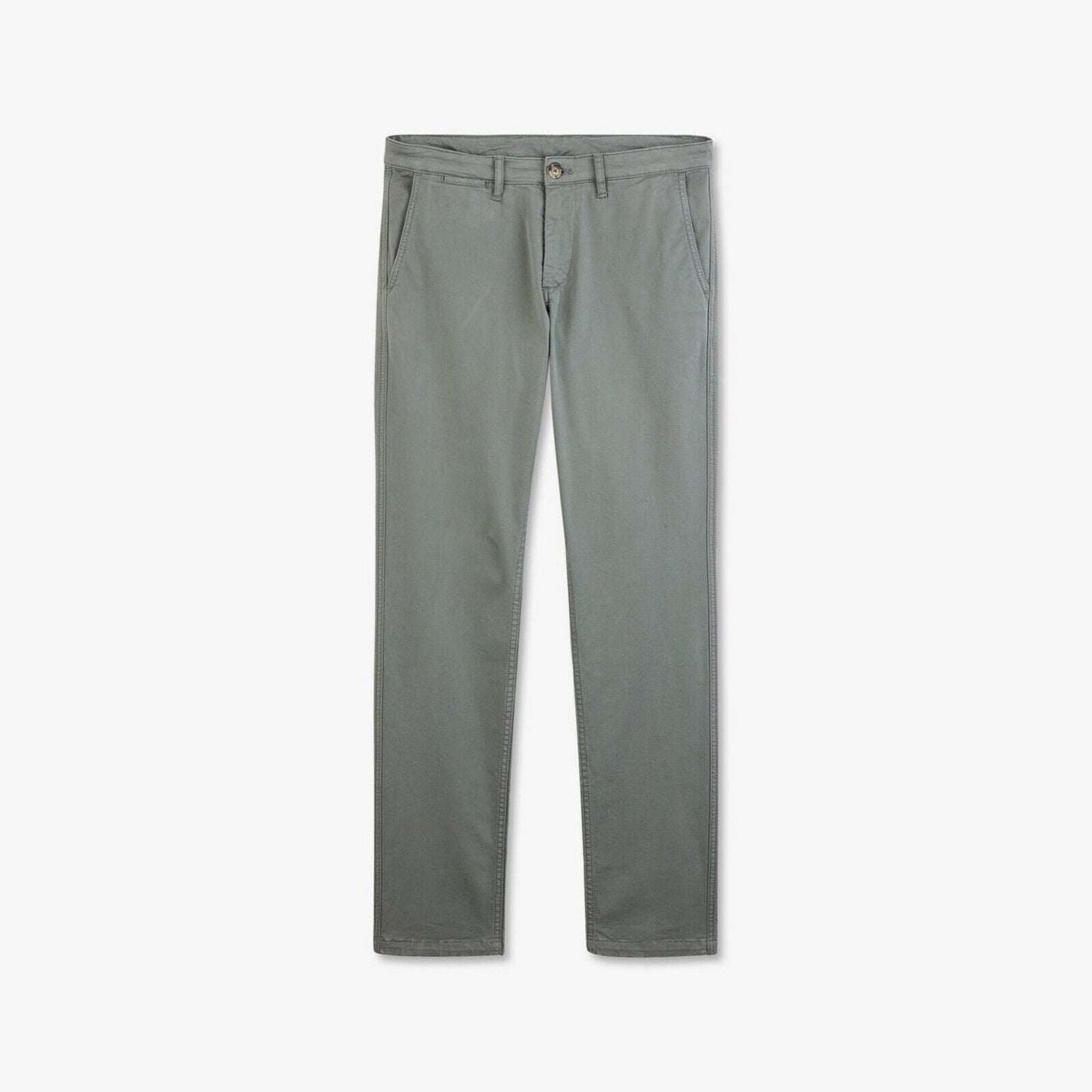 Grey chinos in stretch cotton